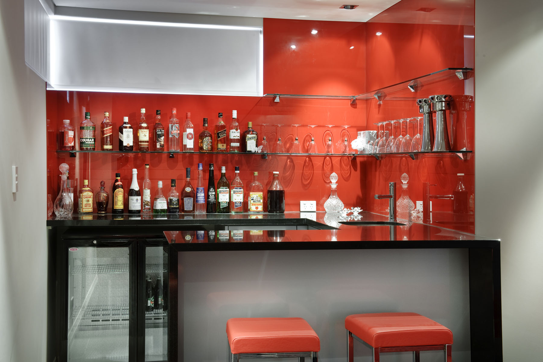 Splashbacks, Glass Shelving and Mirrors.